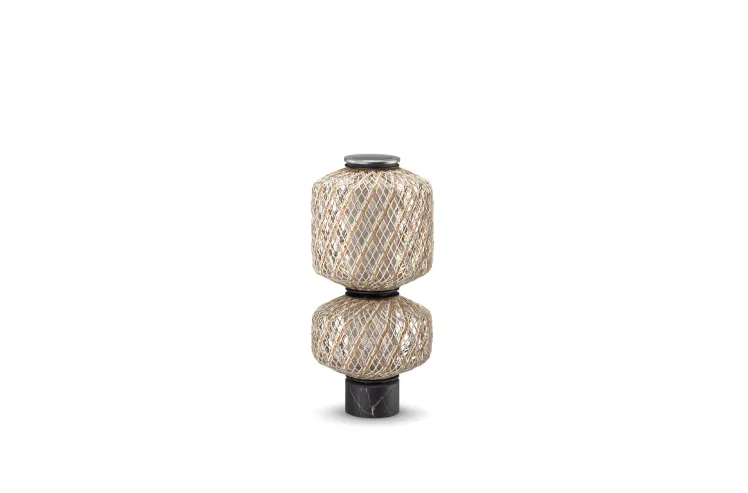 DEDON SET THE OTHERS Statue BUKA, 230V europ�ischer Standarstecker